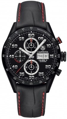 AAA Replica Tag Heuer Carrera Day Date Automatic Chronograph 43mm Mens Watch cv2a81.fc6237